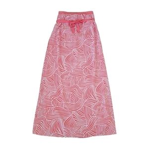 Old Navy Women's Size S Pink & White Convertible Strapless Dress/Long Maxi Skirt